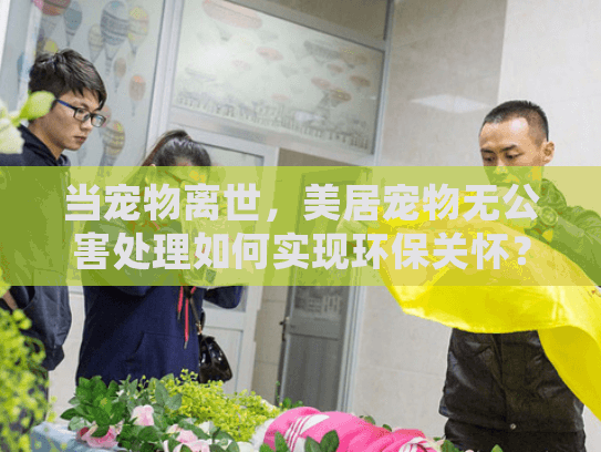 当宠物离世，美居宠物无公害处理如何实现环保关怀？