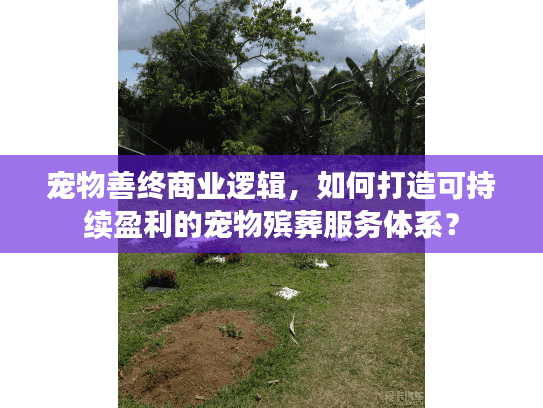 宠物善终商业逻辑，如何打造可持续盈利的宠物殡葬服务体系？