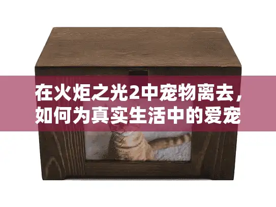 在火炬之光2中宠物离去，如何为真实生活中的爱宠安排体面告别？